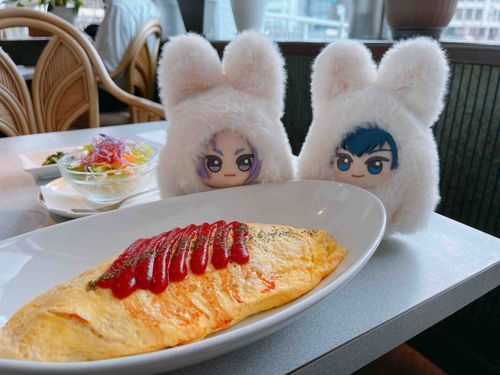 推しと推しを好きな店に連れて行きがち🐰🐰