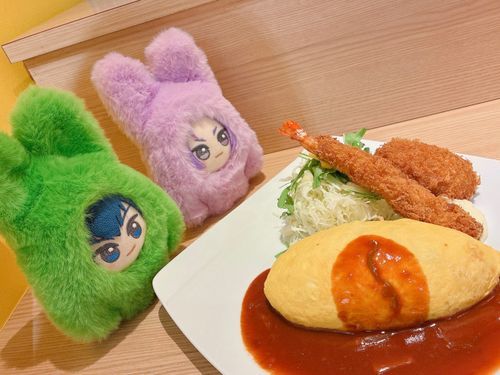 久しぶりのオムライス🐰🐰