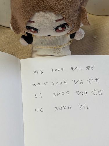 ひので:たんじょうび すぎてる…
せっかく きろく してくれたのに どたばた すぎて それどころでは なかったとは いえ
つくりて に ひたすら あやまられた