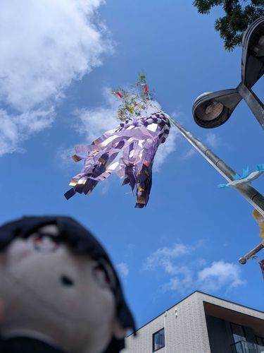 そら:なつが　きた
みんなの　ねがい　かなうと　いいな