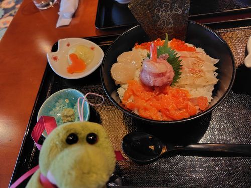 わに、高い飯だよ