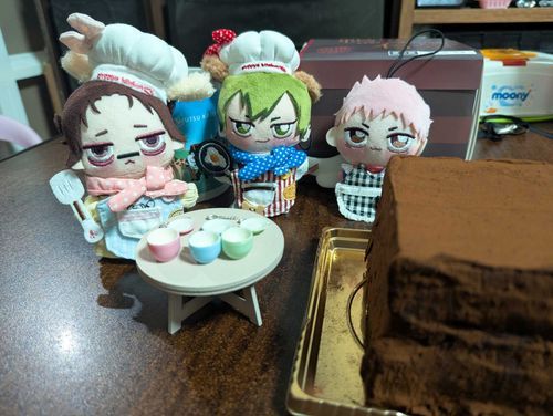 デザートっぴ❣️
みんなで食べるっぴ💗