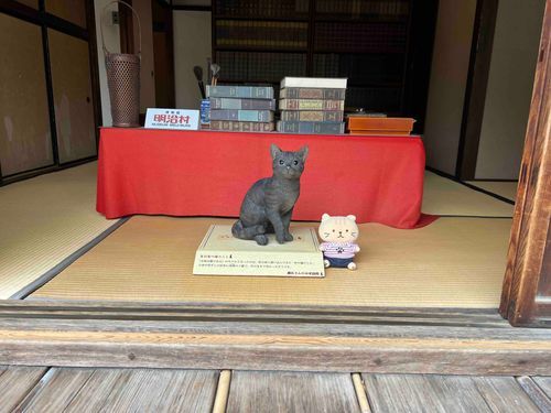 明治村⛪️素敵な建物がたくさんありました🕍
夏目家のねこさんとパシャリ📸