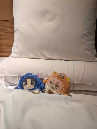 しっかり明日に向けて寝るんだぞ〜！