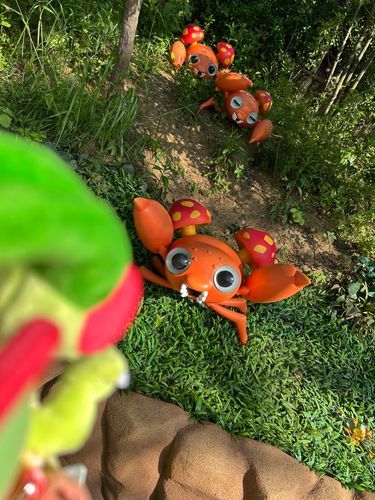 あ！ やせいの パラスが
あらわれた！
（ぱせり）