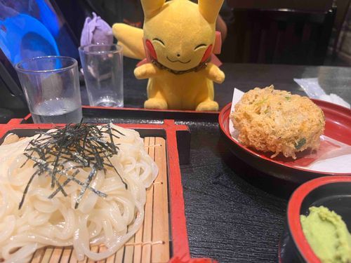 しらすのかき揚げ！がりがりでした！