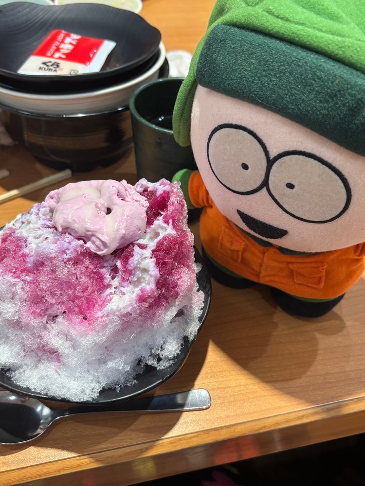 Sushiッス
あああ待ちなさいかき氷を食おうとしないの！！！