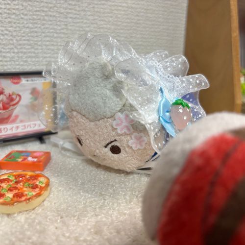 ﾊﾞｼﾞ、おみやげだよ...可愛いね..