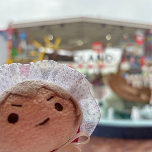 ﾝﾃちゃん、ピンボケレゴランドだよ
