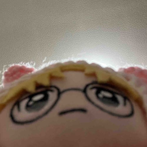 初めて自撮りしてみた
