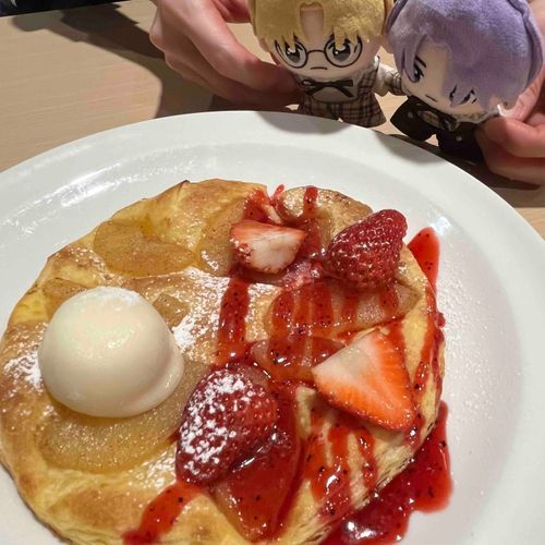 ガストの雪見だいふくコラボデザート！雪見だいふく久しぶりに食べたから新鮮な気持ちで美味しさを感じることができたよ〜 ♩