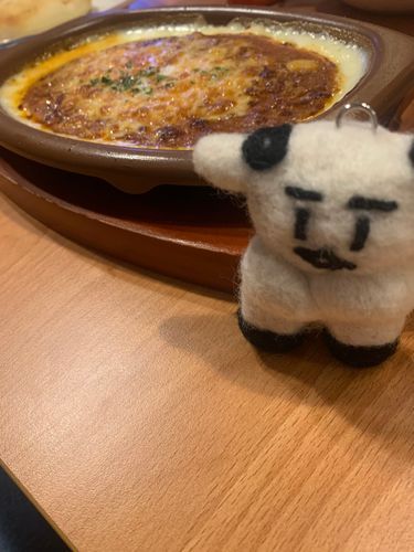 美味しいけどさ‼︎彩りがねぇなぁの顔