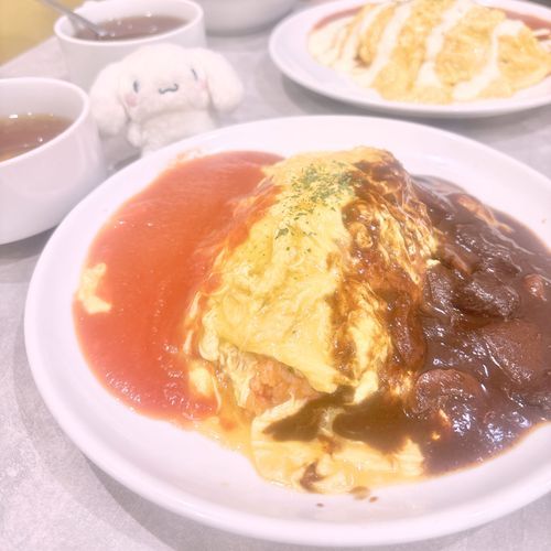 欲張っちゃったオムライス♡♡