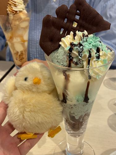 でっかパフェだね