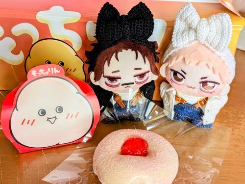 少し前のだけど、もっちゅりんまた食べれて良かったね♡ストロベリーが好き
