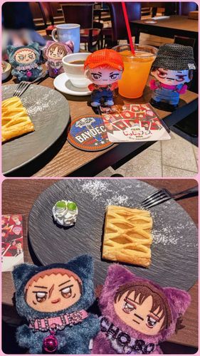 推しドリンクのために胃に頑張って貰った…夏でよかった
そしてここのアップルパイが美味しかった🥧

2026.8.29.Sat