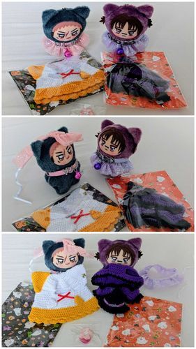 SHFでのちみたちのお土産🎃👻
ちみゆぢは着る気満々
お兄ちゃんは着ていいのか迷ってるみたい
いいよ、着てごらん
