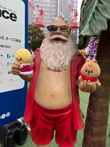 サンタさんといっしよ