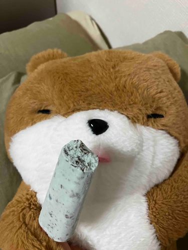 チョコミントアイス食べてるよー
今日もいっぱいカロリーを減らしたから糖分補給！
だから太らないよ