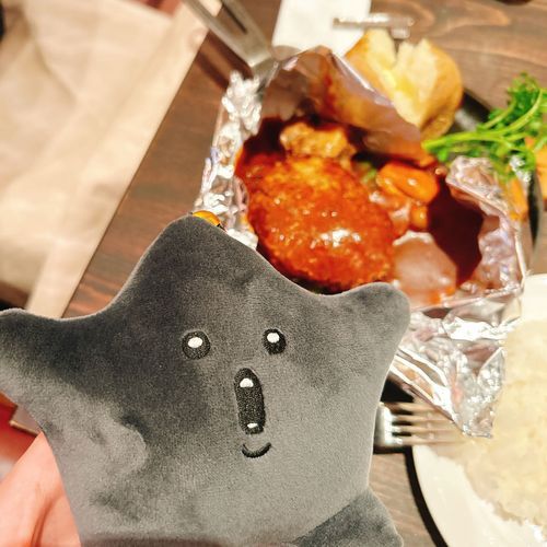 ハンバ　ーーグ　！！
ツツンデ　ヤイテ　ポウ　　！！