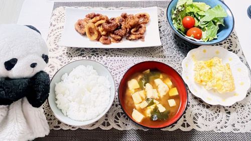 今日の夜ご飯だよ〜🍚