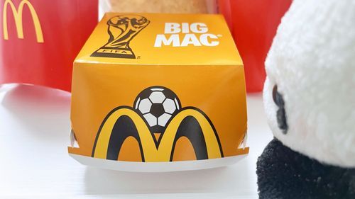 ビッグマックもW杯仕様にーー！！⚽️