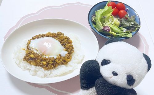 今日の夜ご飯はキーマカレー🍛
今日から3日間カレー祭りらしい🍛🍛🍛