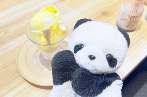 スシローに行ったら、CCレモンコラボのパフェがあった🍋