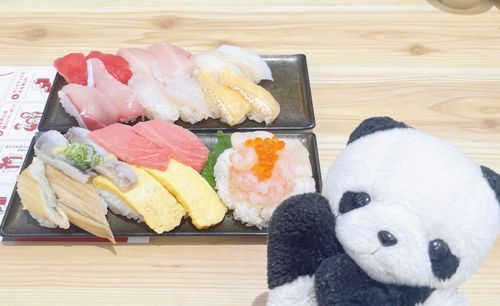 スシローのポイントが500貯まったから、タダ寿司食べてきたよ🍣✨