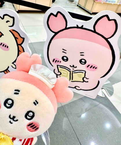 お出かけ先のショッピングモールにパネルがあったよ！可愛いね！