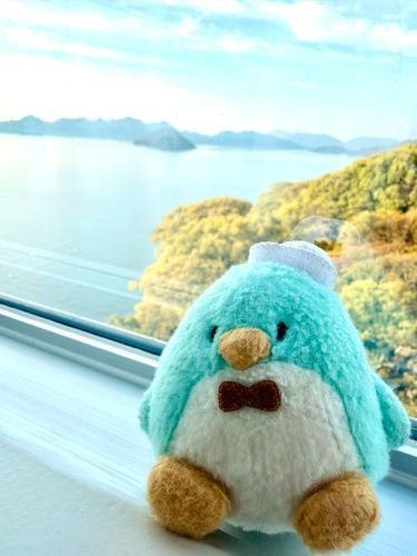 いい天気！おはよう！
