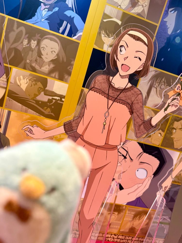 コナンくん展行ってきた！！持ち主は！園子ちゃんが！大好き！！