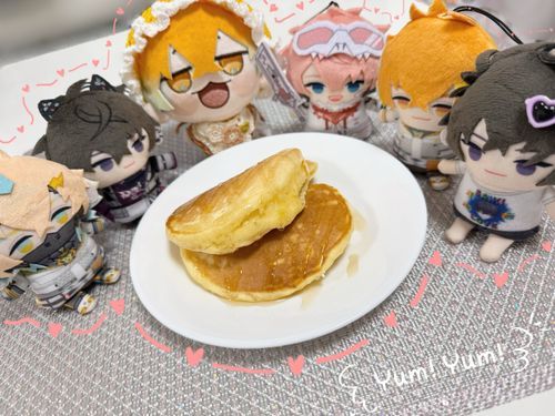 夜中の3時に食べたギルティホットケーキ🥞