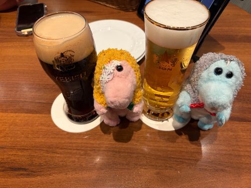 ビールのとなり、涼しいだろう
