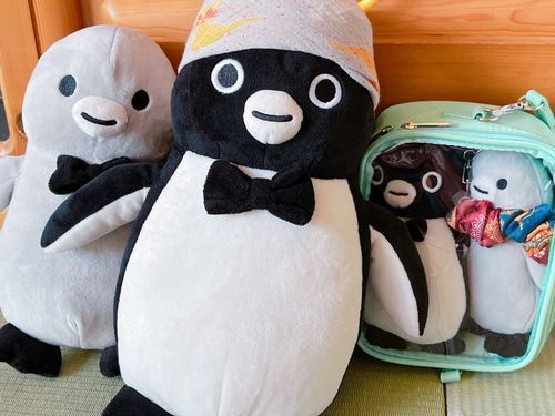 実はうちのペンギン、全員バリスタ店員です(蝶ネクタイついてます)