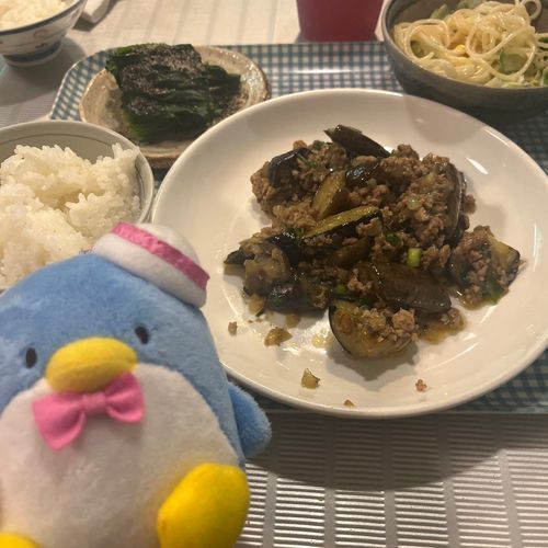 麻婆茄子！