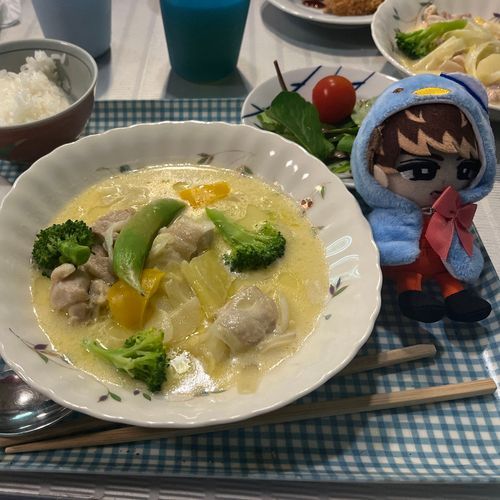 クリームシチューやでー！