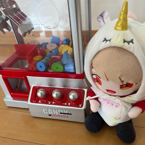 UFO キャッチャーで遊んだよ