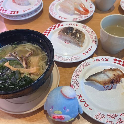 家族でスシローに行ったよ