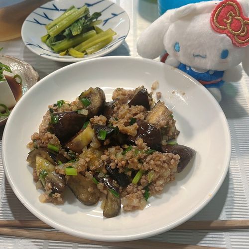 麻婆茄子！
