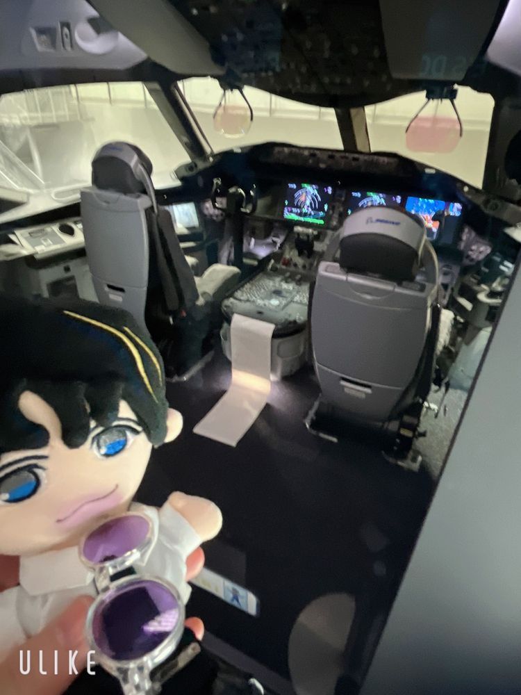 飛行機見に行ってアイス食べたで！