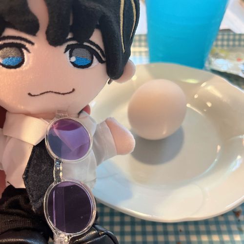 お父さんが作ってくれたゆで卵