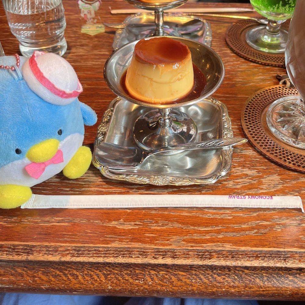 お友達ぬいのマシュタンとカフェ巡りをしたよ！
ポケモンバトルみたいになった笑