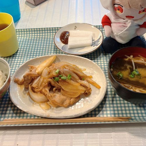 生姜焼き！