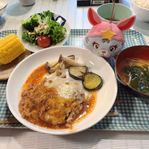 ハンバーグだよ！