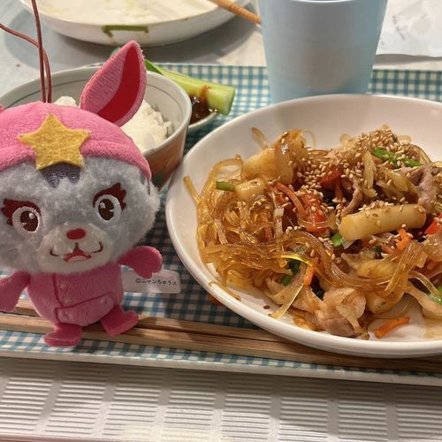 チャプチェを食べるよ！