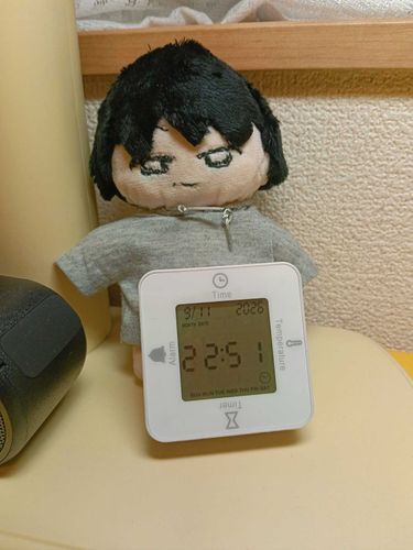 ｱﾝﾉｰ…もうこんな時間ですよ？？？
あなた朝起きれないの分かってるでしょ…早く寝てください