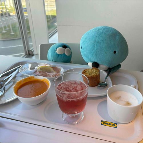 IKEAでランチ🍽️
ひさしぶりにおでかけー♪