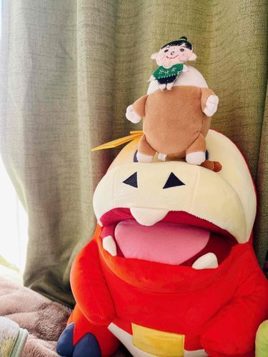 ほげちゃんとあゆみにんぎょうとでトーテムポールだ！
・・とーてむぽーるって、なんだ？