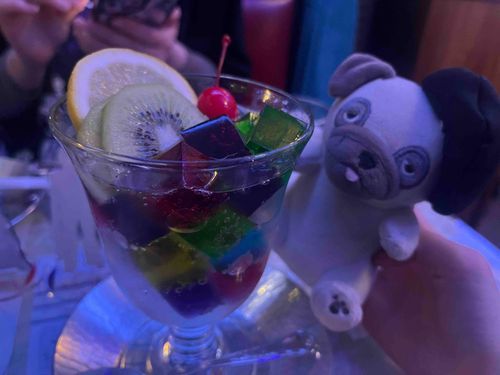 京都の喫茶ソワレ！
すっごくレトロでおしゃれでよかったー！！またいきたいね、ぬし